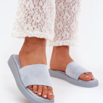 Sandał Klapki Model Jorina 5178 Light Blue – Step in style