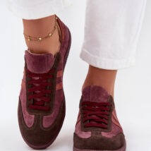 Buty Sportowe Model Zazoo N1068 Bordo – Step in style