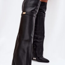 Kozaki Model Serelle CLS-593 Black Skóra – Step in style