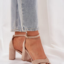 Sandały Model Saniffia TU279P Beige – Step in style