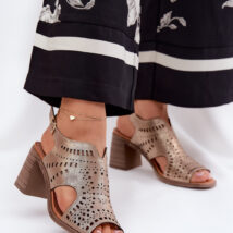 Sandały Model Tosine RMR24125-1 Gold – Step in style