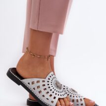 Sandał Klapki Model Ebirena RMR2266-4 Silver – Step in style