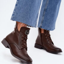 Botki Model Cylira DA172P Brown – Step in style