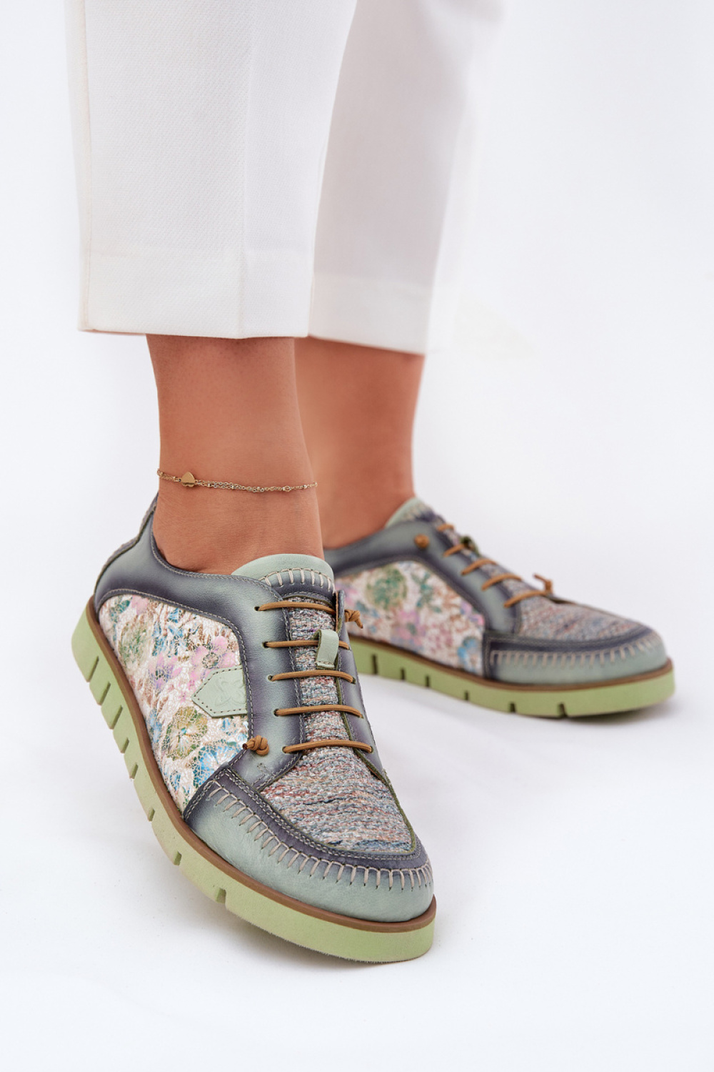 Półbuty Model Maciejka 06784-09 Green - Step in style