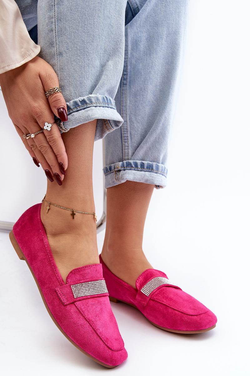 Mokasyny Model Ralrika YD6-52 Fuksja - Step in style - obrazek 3