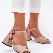 Sandały Model Vinceza 62235 Beige – Step in style