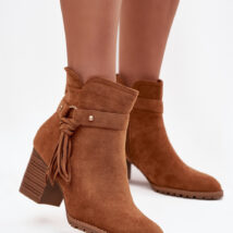 Botki Model Rosabella OM280 Camel – Step in style