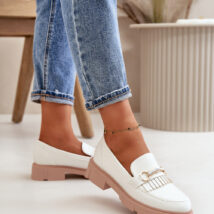 Mokasyny Model Tialorae W-16 White – Step in style