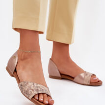 Sandały Model Maciejka 06947-25 Gold – Step in style