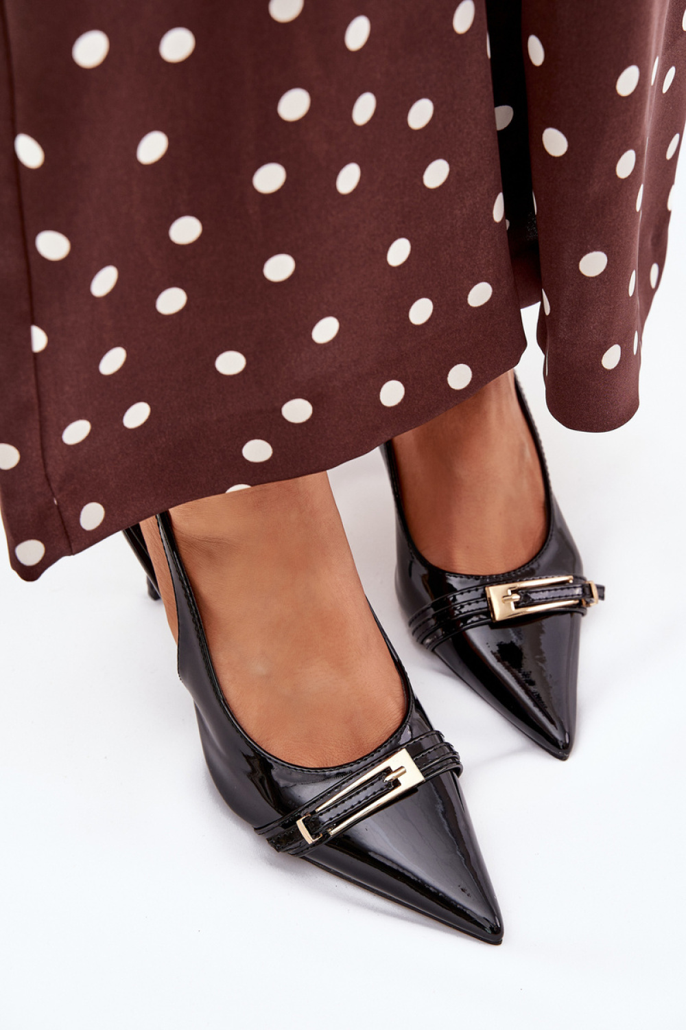 Szpilki Model Vivae P-1457 Black - Step in style - obrazek 3