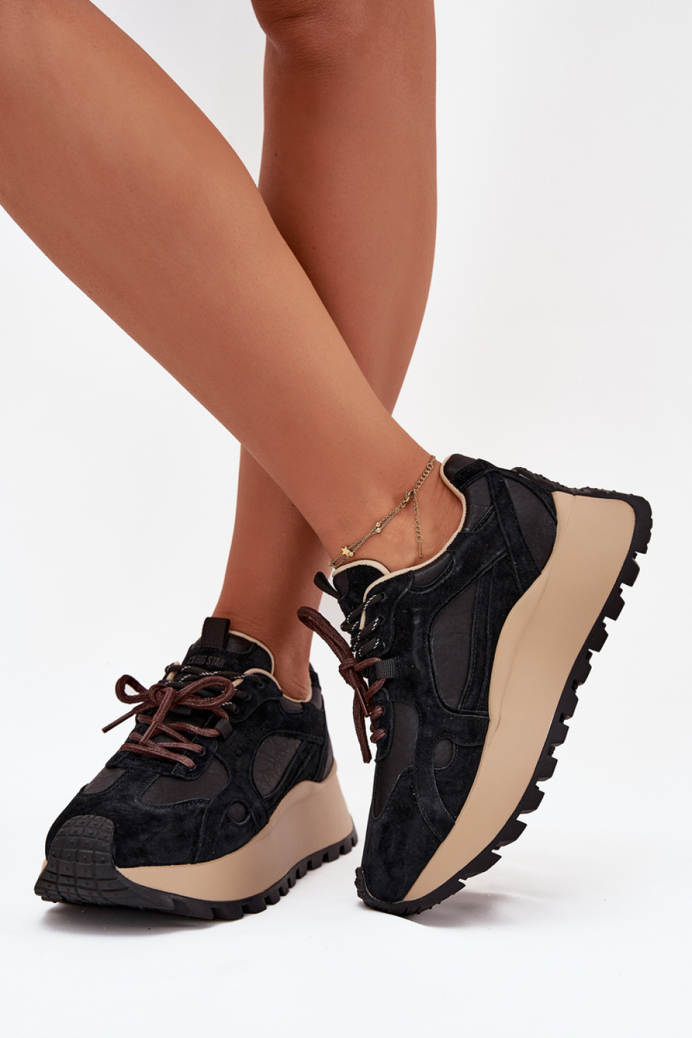 Buty Sportowe Model Big Star SS274628 HI-POLY SYSTEM Black - Step in style - obrazek 3