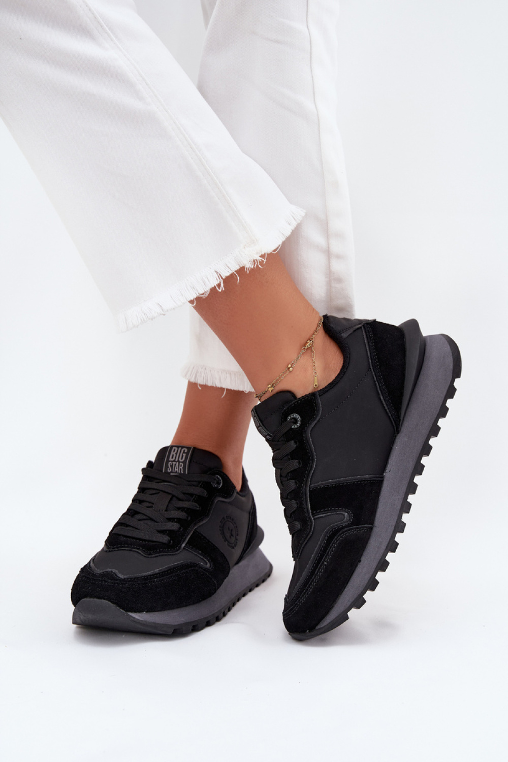 Buty Sportowe Model Big Star OO274529 HI-POLY SYSTEM Black - Step in style