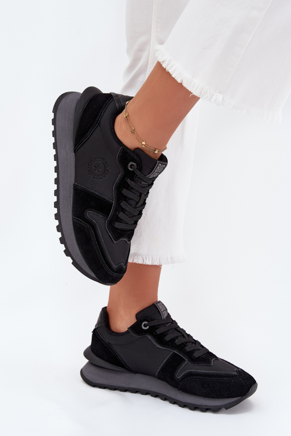 Buty Sportowe Model Big Star OO274529 HI-POLY SYSTEM Black - Step in style - obrazek 3