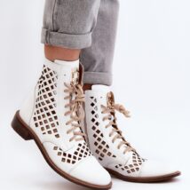 Botki Model Zazoo 2695/003 White – Step in style