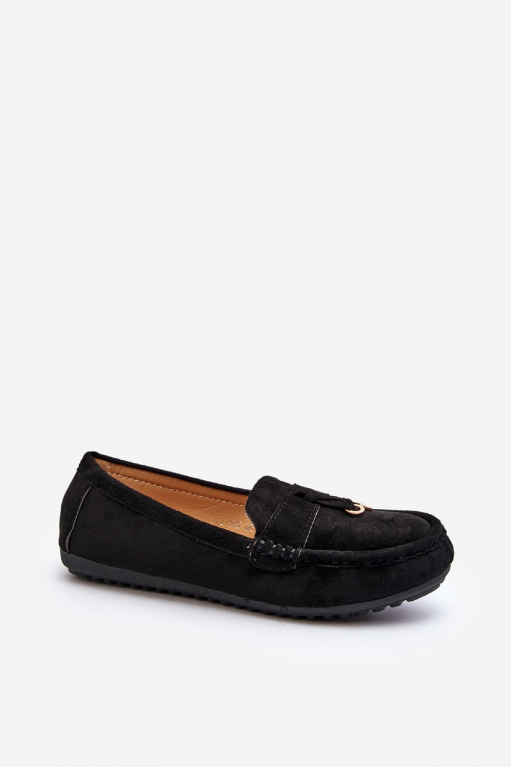 Mokasyny Model Ontala N22-995 Black - Step in style - obrazek 2