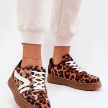 Buty Sportowe Model Totter PC2815 Brown Panterka – Step in style