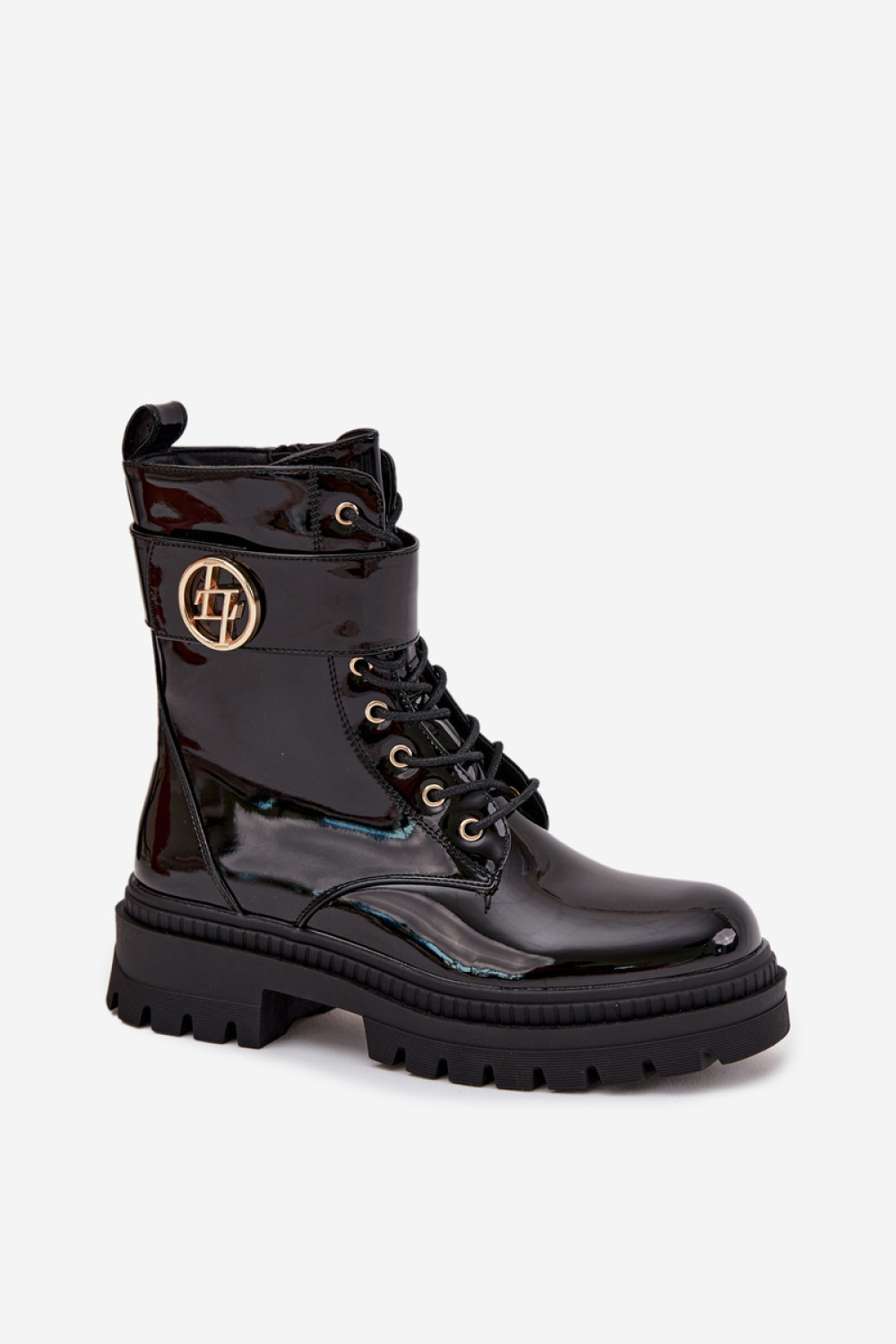 Workery Model Fiorena QT92P Black Lakaier - Step in style - obrazek 2