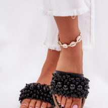 Sandał Klapki Model Aricca QQ-224 Black – Step in style