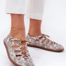 Baleriny Model Maciejka 06835-25/00-1 Gold – Step in style