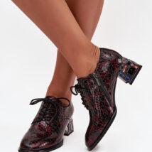 Półbuty Model Artiker 57C0073 Bordo – Step in style