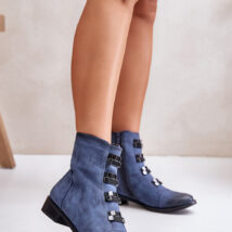 Botki Model Evalith ASA62-30 Blue – Step in style