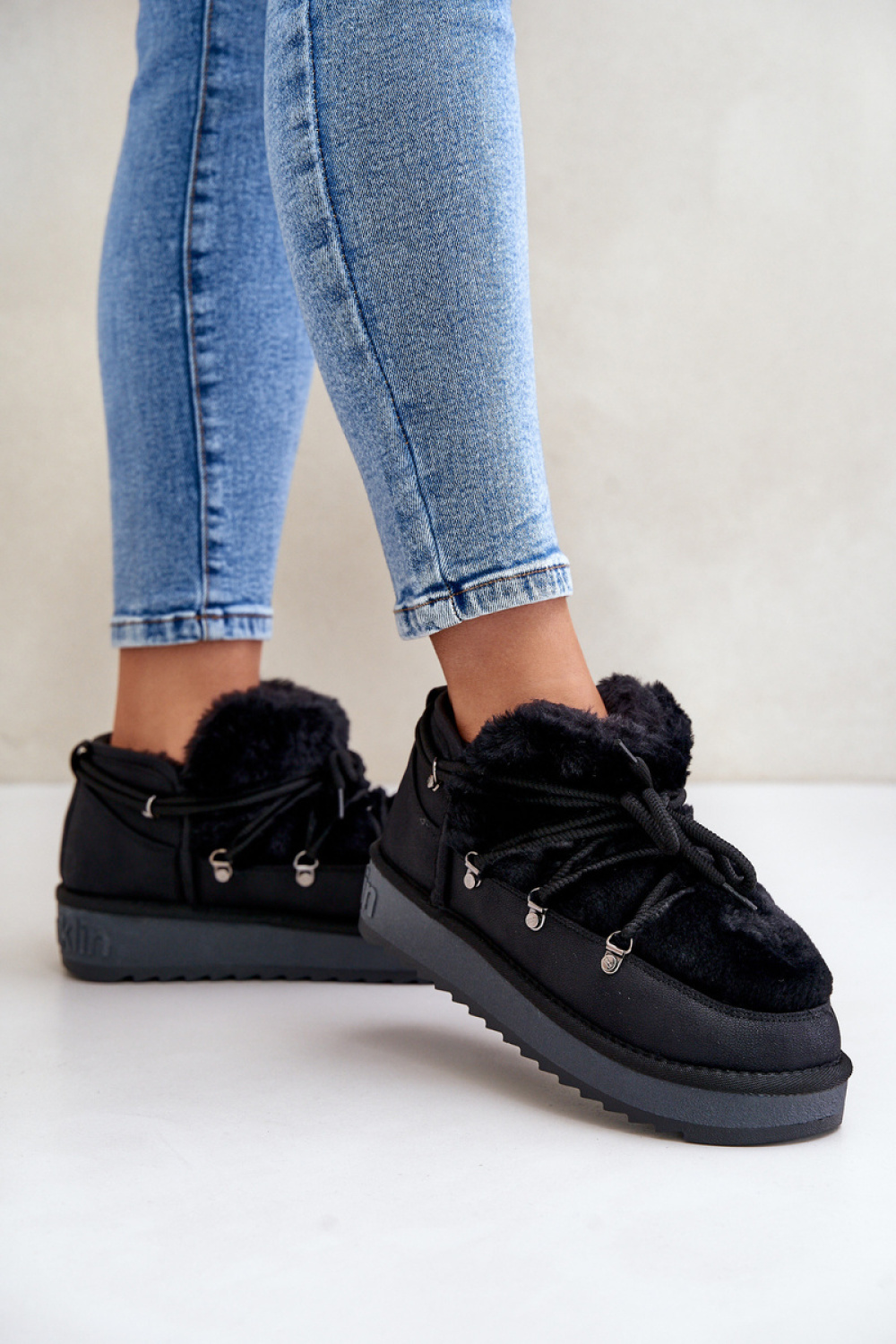 Śniegowce Model D.Franklin DFSH370011 Black - Step in style - obrazek 3