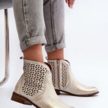 Botki Model Zazoo 2791/004 Gold – Step in style