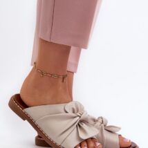 Sandał Klapki Model Nelvira RMR2266-8 Beige – Step in style