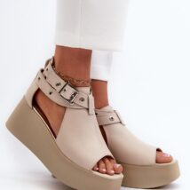 Sandały Model Zazoo 1732 Beige – Step in style