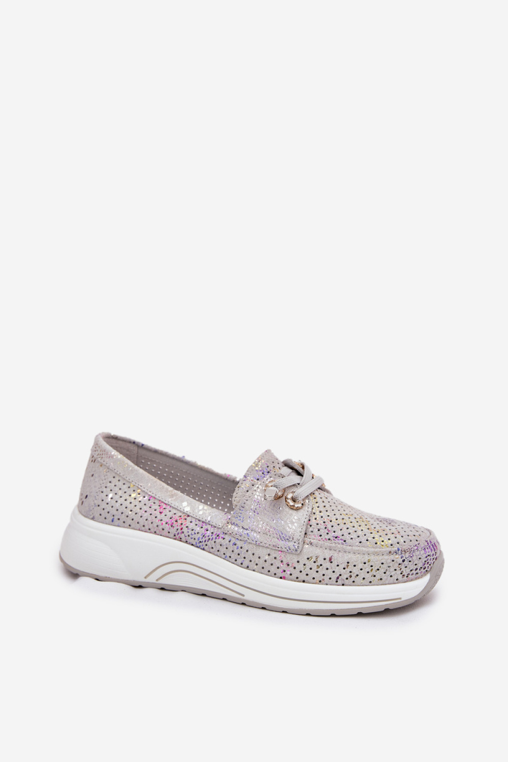 Półbuty Model Artiker 56C2104 Grey - Step in style - obrazek 2