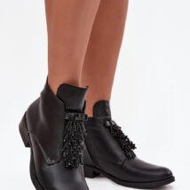 Botki Model S.Barski HY42-713 Black – Step in style