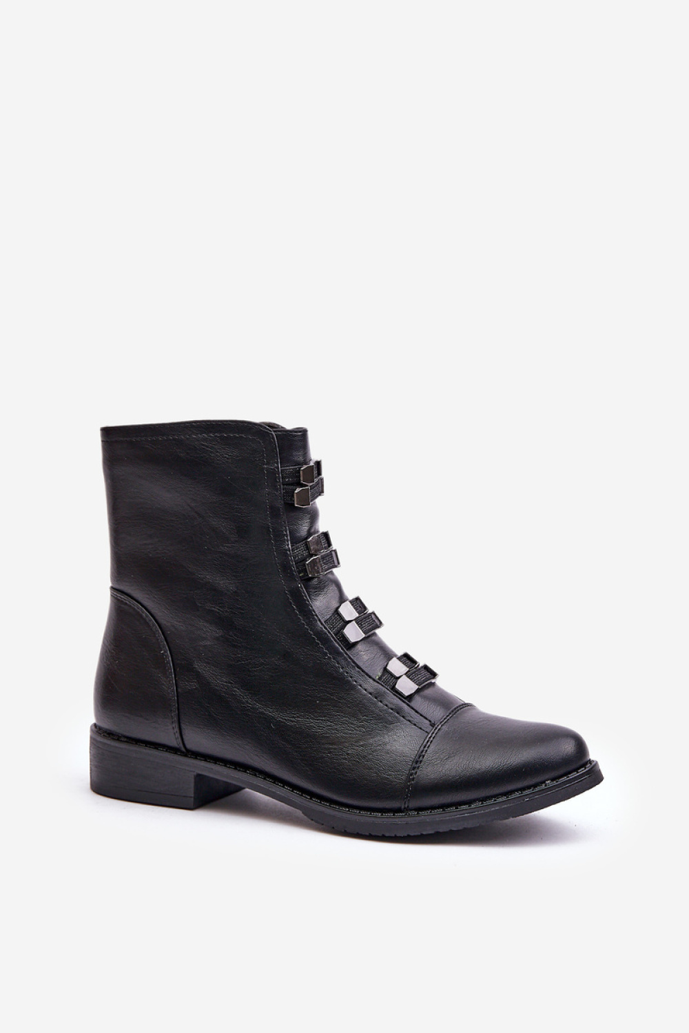 Botki Model Evalith ASA62-30 Black - Step in style - obrazek 2
