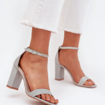 Sandały Model Kavina 1-215 Silver – Step in style