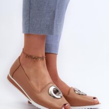 Czółenka Model Biolita ASA135-16 Dark Beige – Step in style