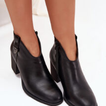 Botki Model Talienne ASA250-11 Black – Step in style