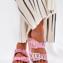 Sandał Klapki Model S.Barski RB51-006 Pink – Step in style