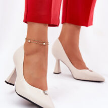 Czółenka Model Vinceza 62222 Beige – Step in style