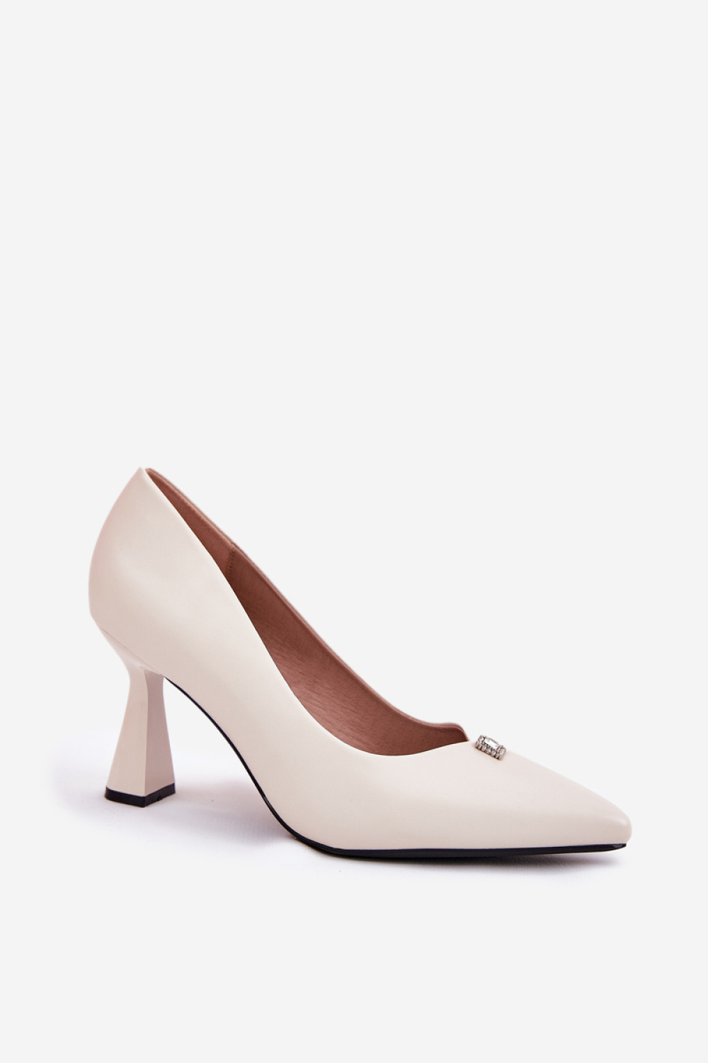 Czółenka Model Vinceza 62222 Beige - Step in style - obrazek 2