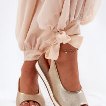 Sandały Model Artiker 56C2312 Gold – Step in style