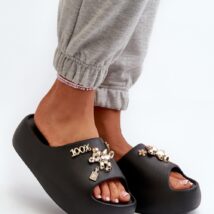 Sandał Klapki Model Orchia BG177 Black – Step in style