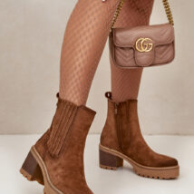 Botki Model Nevitas KE218 Dark Brown – Step in style