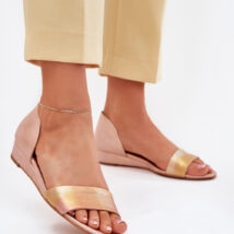 Sandały Model Maciejka 01971-72 Pink Gold – Step in style