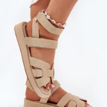 Sandały Model Uvissa NN617 Beige – Step in style