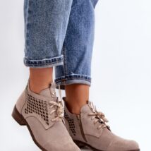 Botki Model Zazoo 2878/024 Beige – Step in style