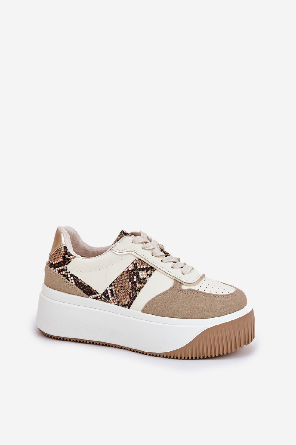 Buty Sportowe Model Telanila PL360 Beige Wzór - Step in style - obrazek 2