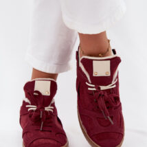 Buty Sportowe Model Solvia BL617P Bordo – Step in style