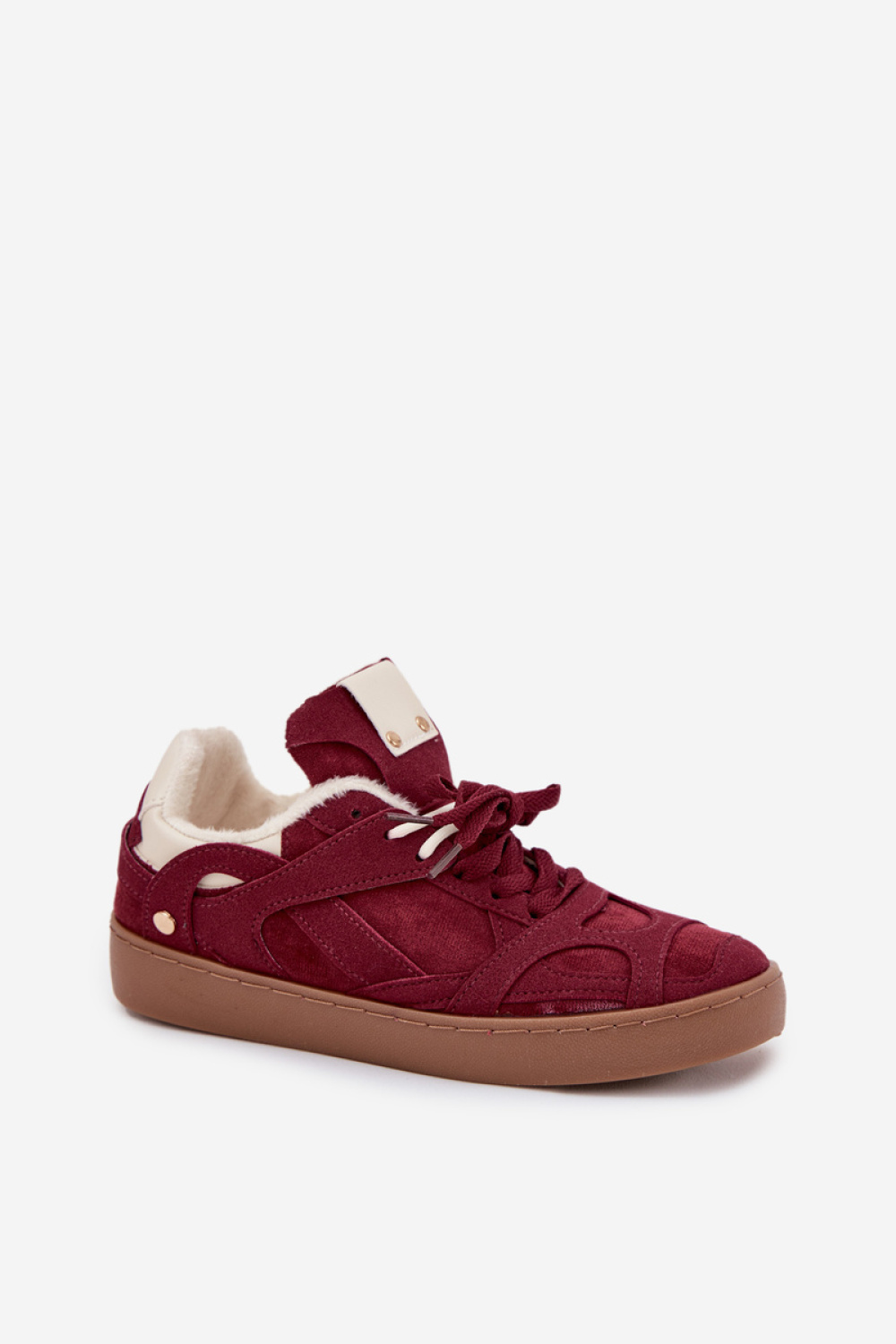 Buty Sportowe Model Solvia BL617P Bordo - Step in style - obrazek 2