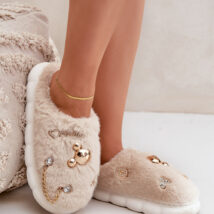 Kapcie Model Ivelfedi BG186P Beige – Step in style