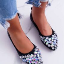 Baleriny Model Crystal C87 Black – Step in style