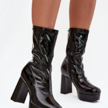 Botki Model Calvessa NS590P Black – Step in style